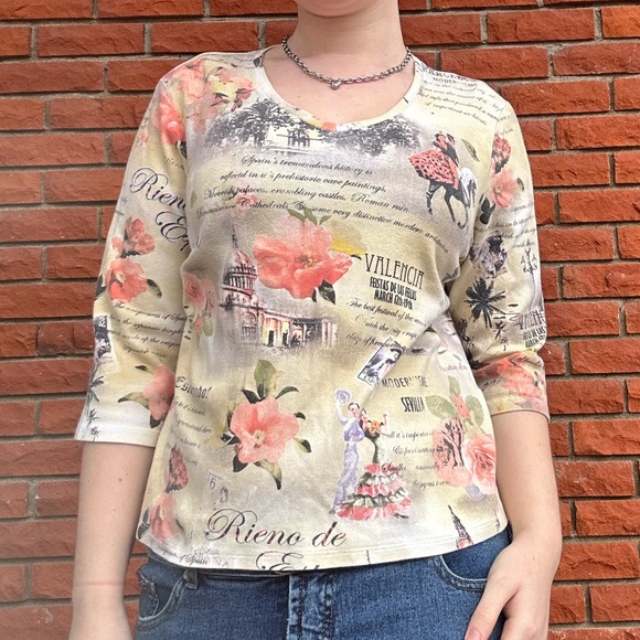 Y2K Whimsigoth 2000s longsleeve - Picture 10 of 11